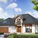 проект двухэтажного дома с двухместным гаражом 15 на 13