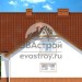 Проект двухэтажного дома из керамоблоков с одноместным гаражом 13 на 10 м