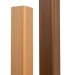Уголок торцевой Ecodecking Скай коэкструзия 45х45х3000 Тик