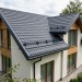 Металлочерепица классик GL 0,5 Velur20 RAL 7024 мокрый асфальт